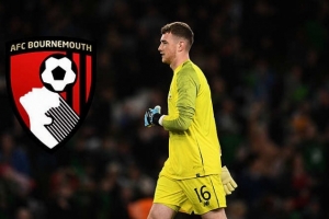 华体会登录-记者：埃弗顿想400万镑+浮动签伯恩茅斯门将特拉弗斯，后者要主力